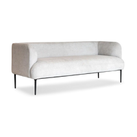 Cuic 3 Seater Two Colour Sofa with Two Different Upholsteries