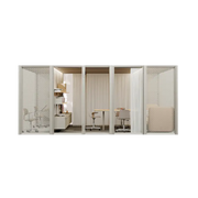 Mute Modular 4x3 - Meeting Box - 8 Pax