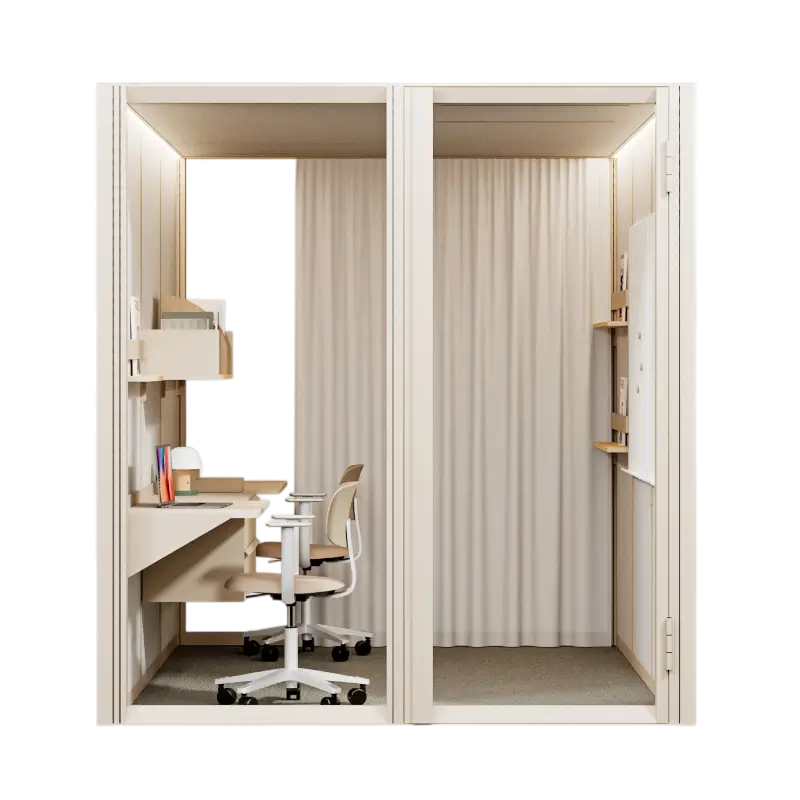 Mute Modular Pod - 1 Workstation