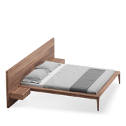 Latus Bed Wide Headboard + 2 Drawers