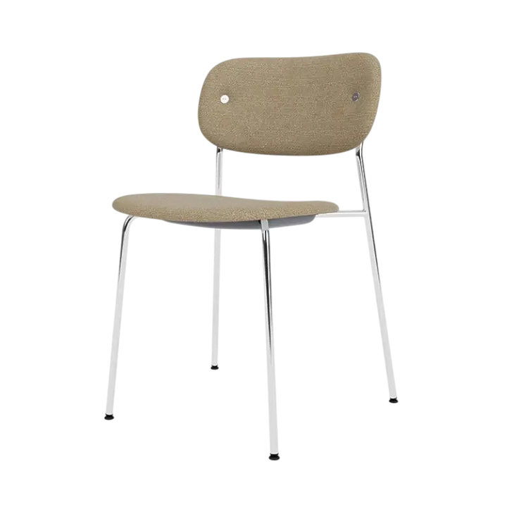 Co Dining Chair 4-Legs Base Fully Upholstered without Arms