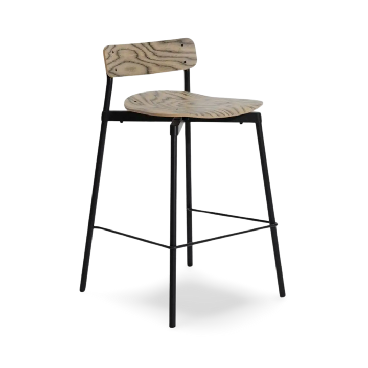 Fromme Wood High Stool 75cm Alpi