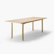 Table à manger Bibolina rectangulaire - pieds en bois