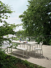 Chaise de Table Linear en Acier 