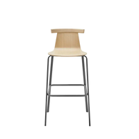 Atal Bar Stool 80 cm Wooden Seat