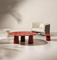 Boldini Coffee Table 46x42 H28/40 cm