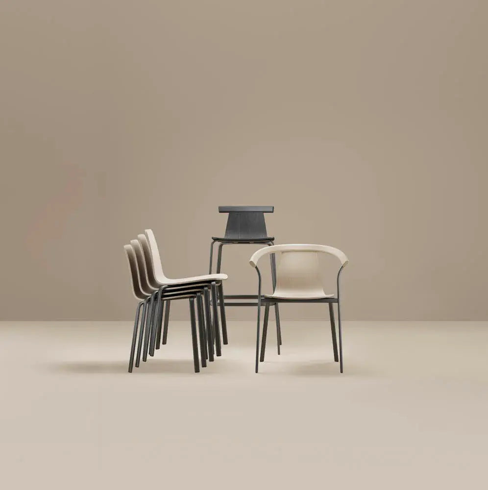 Atal Tabouret de bar 80 cm Siège en bois