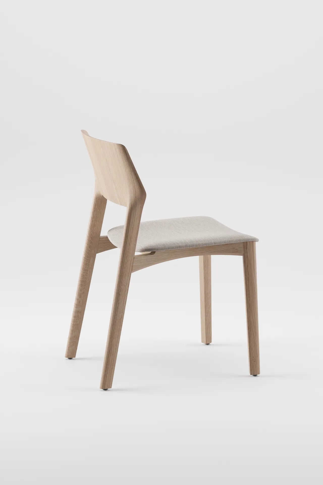 Fin Chair Upholstered Seat