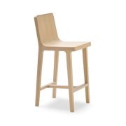 Emea Tabouret de comptoir 66 cm Dossier haut Siège en bois