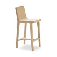 Emea Tabouret de comptoir 66 cm Dossier haut Siège en bois