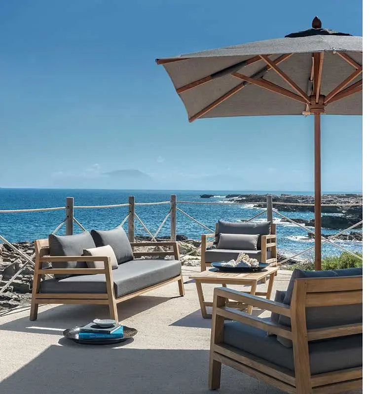 Classic Square Parasol 3x3 M