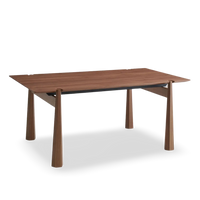 York Table Rectangulaire - Plateau En Bois