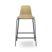 Atal Bar Stool 81 cm Wooden Seat