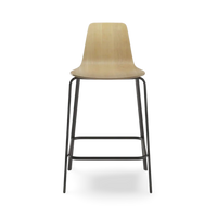 Atal Bar Stool 81 cm Wooden Seat