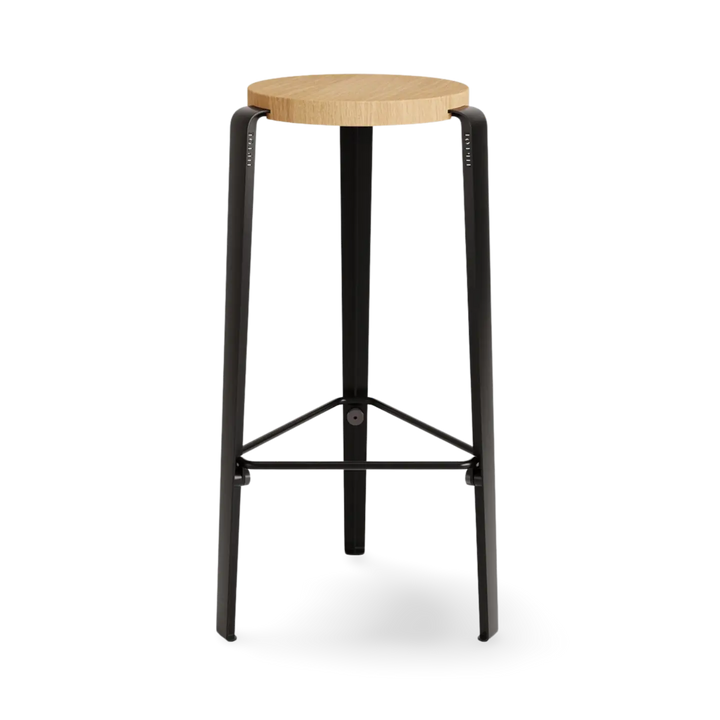 Lou Bar Stool - Solid Wood