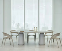 Dorik Meeting Table - Oval 240x120 H74