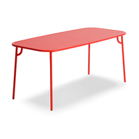 Week-End Rectangular Dining Table with Slats